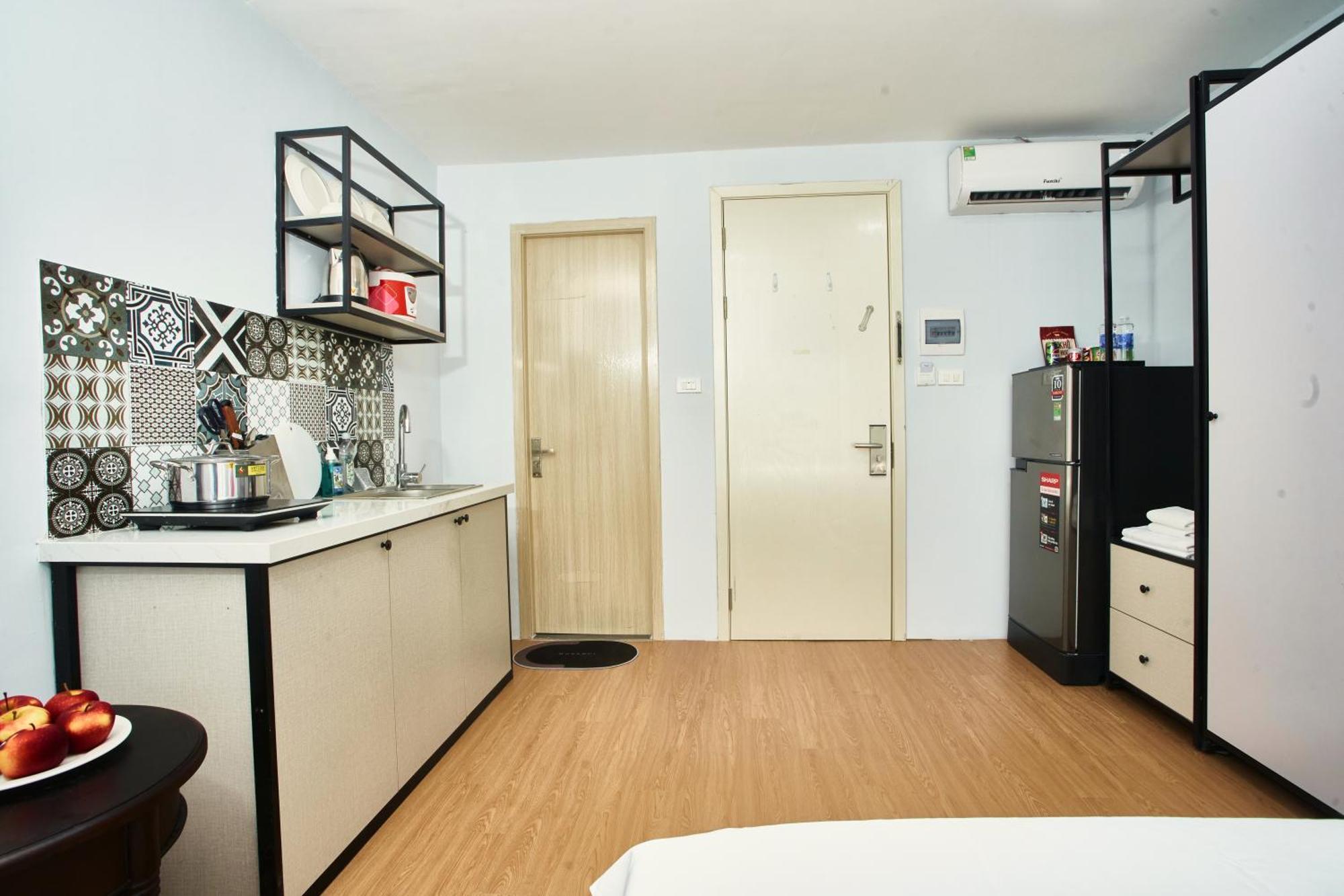 Eco Nest Hotel & Apartment Hanoi Exteriör bild