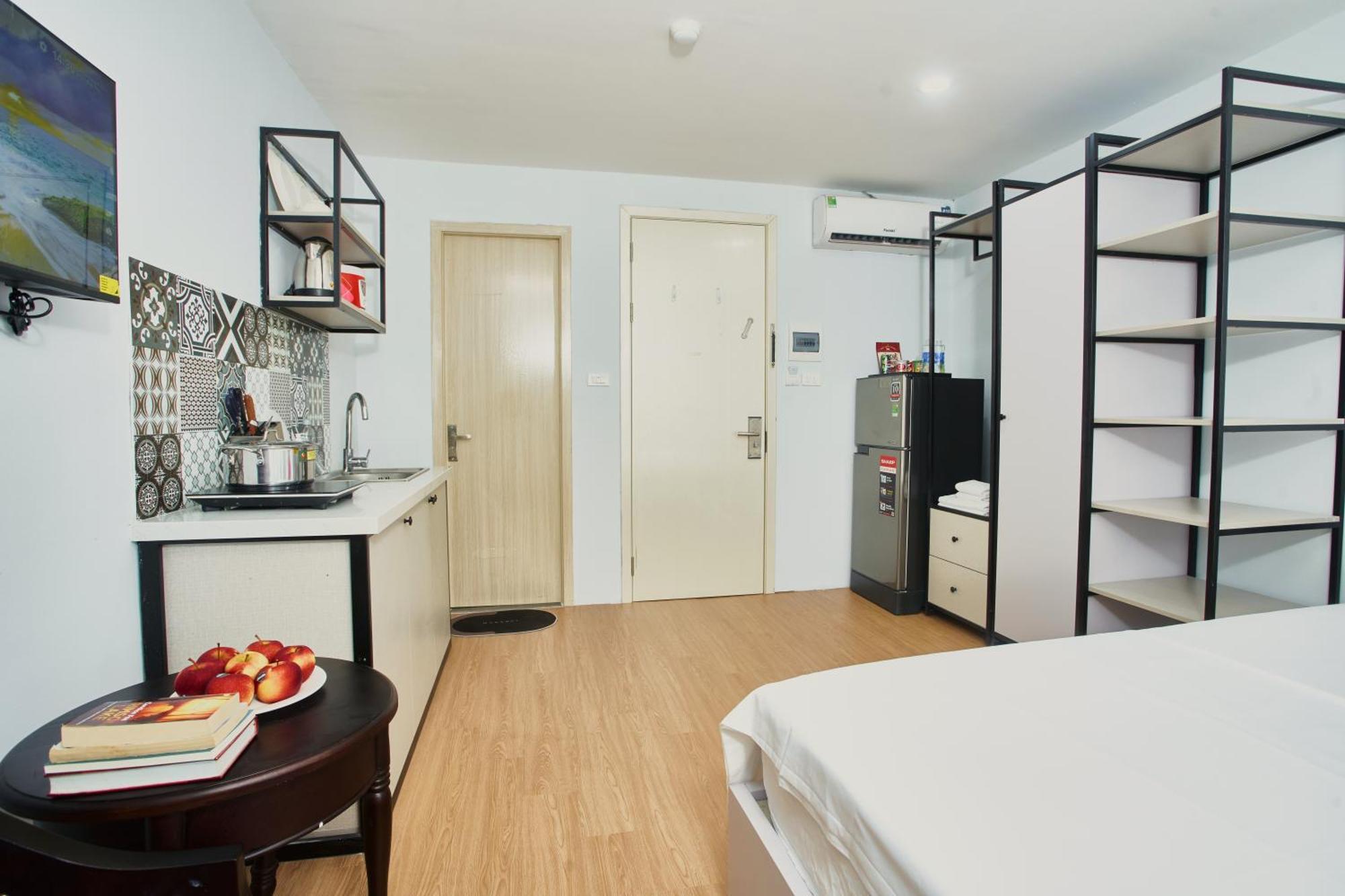 Eco Nest Hotel & Apartment Hanoi Exteriör bild