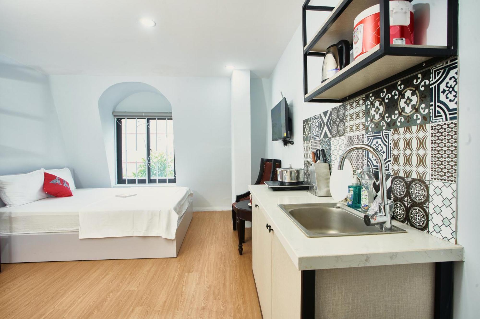 Eco Nest Hotel & Apartment Hanoi Exteriör bild