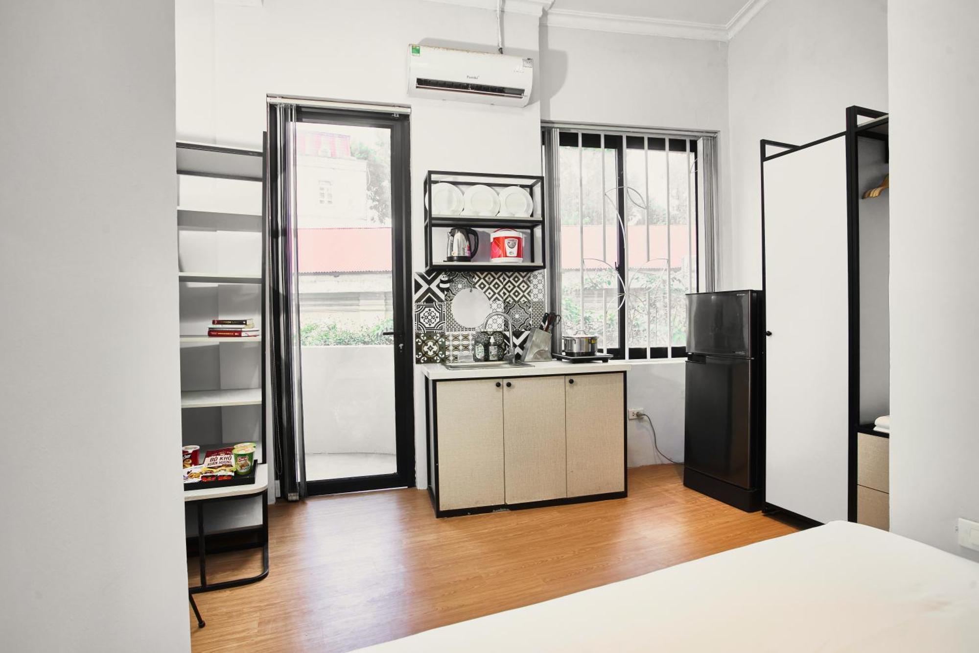 Eco Nest Hotel & Apartment Hanoi Exteriör bild