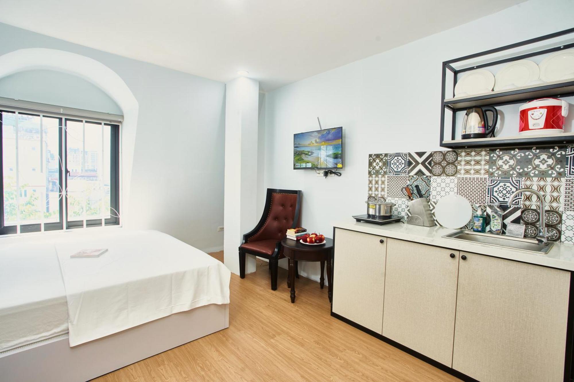 Eco Nest Hotel & Apartment Hanoi Exteriör bild